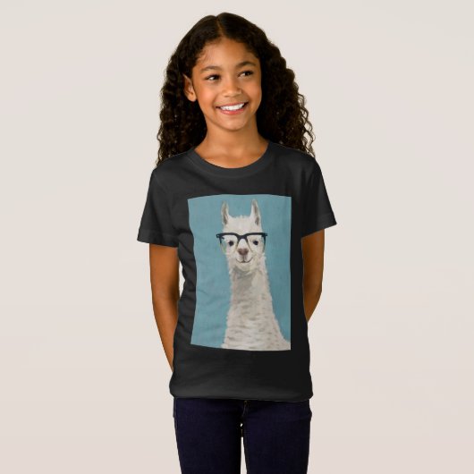 Llama Specs - Square T-shirt (Voorkant volledig)