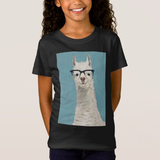 Llama Specs - Square T-shirt (Voorkant)