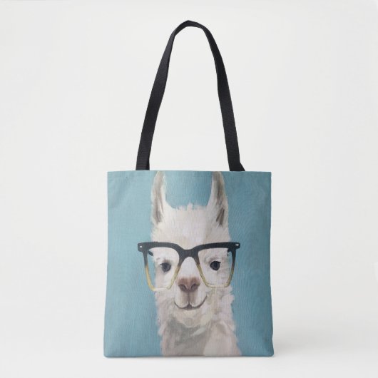 Llama Specs - Square Tote Bag (Voorkant)