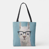 Llama Specs - Square Tote Bag (Achterkant)