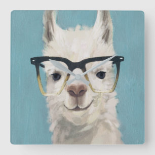 Llama Specs - Square Vierkante Klok