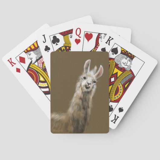 Llama speelkaarten (Achterkant)