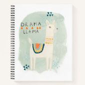 Llama Squad - Drama Llama Notitieboek (Voorkant)