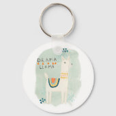 Llama Squad - Drama Llama Sleutelhanger (Voorkant)