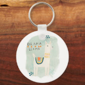 Llama Squad - Drama Llama Sleutelhanger (Voorkant)