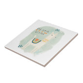 Llama Squad - Drama Llama Tegeltje (Zijkant)