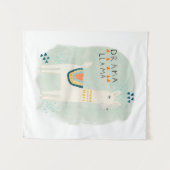 Llama Squad - Drama Llama Wandkleed (Voorkant (horizontaal))