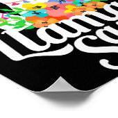 Llama Squad Funny Cute Llama Matching Poster (Hoek)