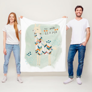 Llama Squad - Geen prob-lama Fleece Deken