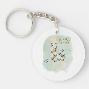 Llama Squad - Geen prob-lama Sleutelhanger