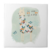 Llama Squad - Geen prob-lama Tegeltje (Voorkant)