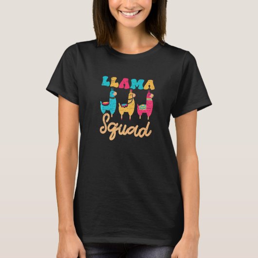 Llama Squad T-shirt (Voorkant)