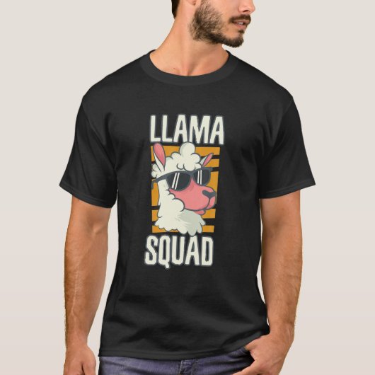Llama Squad T-shirt (Voorkant)