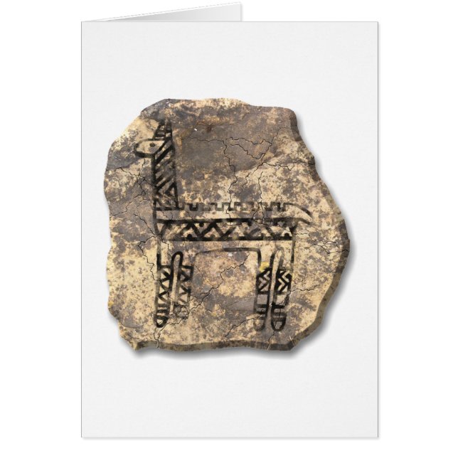 Llama-steen (Voorkant)