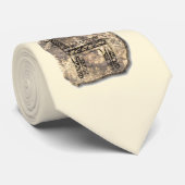 Llama-steen Stropdas (Opgerold)