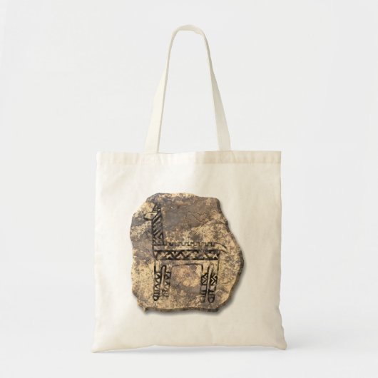 Llama-steen Tote Bag (Voorkant)