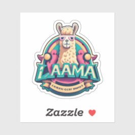 Llama Stickers Een vleugje Whimsy Your Life toevoe
