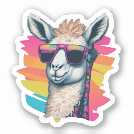Llama Stickers Een vleugje Whimsy Your Life toevoe (Voorkant)