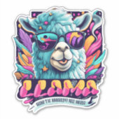 Llama Stickers Een vleugje Whimsy Your Life toevoe (Voorkant)