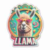 Llama Stickers Het perfecte cadeau voor Dierenvrie (Voorkant)