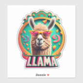 Llama Stickers Het perfecte cadeau voor Dierenvrie (Vel)