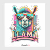Llama Stickers Uw dagelijkse dosis van schattighei (Vel)