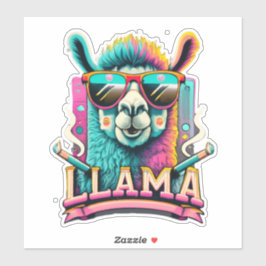 Llama Stickers Uw dagelijkse dosis van schattighei