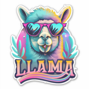 Llama Stickers waar plezier ontmoet Mode
