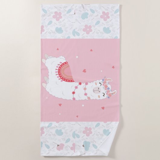 Llama Strandlaken (Voorkant)