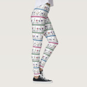 Llama Stripe Pattern Leggings (Rechts)