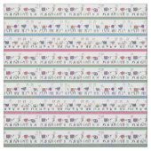 Llama Stripe Pattern Stof (Swatch)