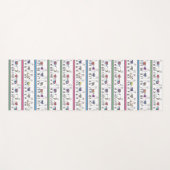 Llama Stripe Pattern Yogamat (Voorkant (horizontaal))