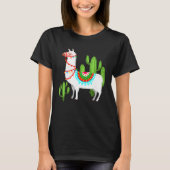 Llama Stuff Alpaca Peru Dierendrama T-shirt (Voorkant)