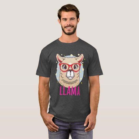 Llama T-shirt (Voorkant volledig)