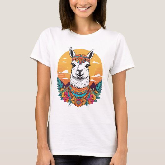 Llama T-shirt (Voorkant)