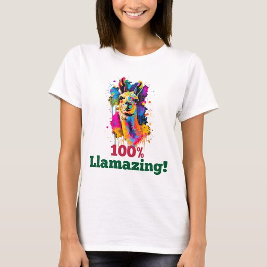 Llama T-shirt (Voorkant)