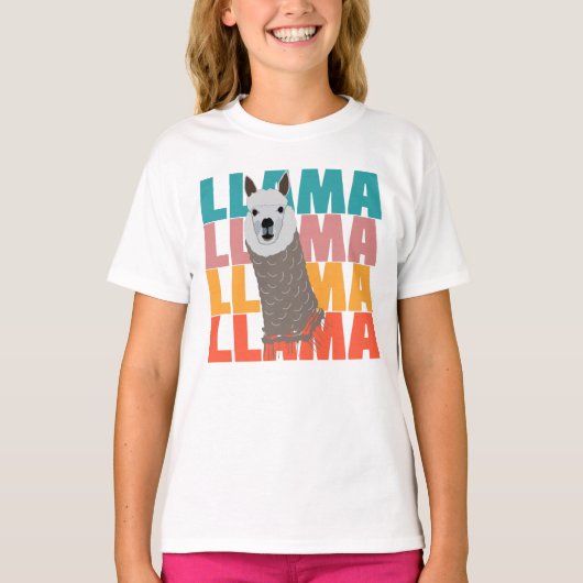 LLAMA. T-SHIRT (Voorkant)