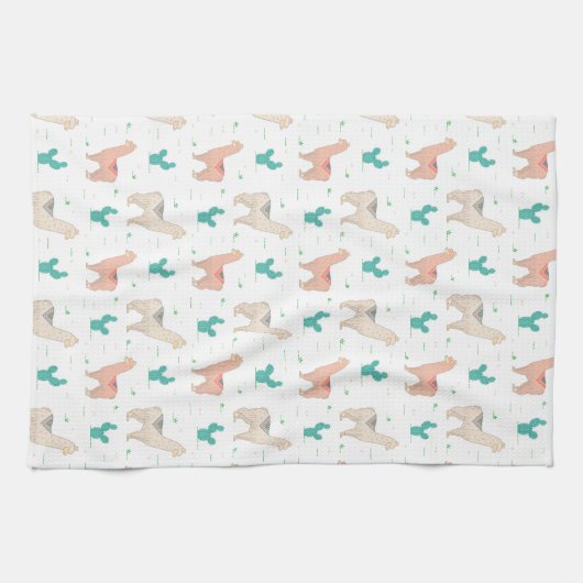 Llama Theedoek (Horizontaal)