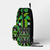 Llama thema afdrukken bedrukte rugzak (Rechts)