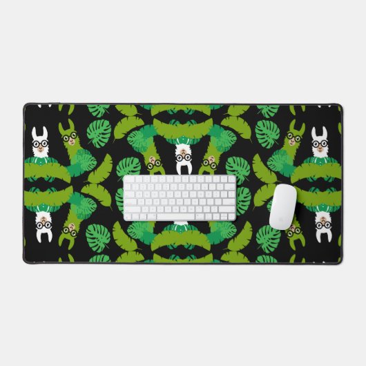 Llama thema afdrukken bureaumat (Keyboard & Muis)