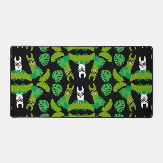 Llama thema afdrukken bureaumat (Voorkant)