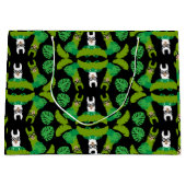 Llama thema afdrukken groot cadeauzakje (Voorkant)