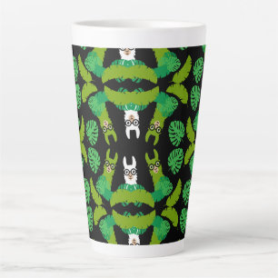 Llama thema afdrukken latte mok