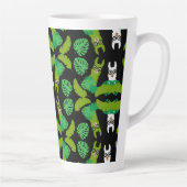 Llama thema afdrukken latte mok (Rechts)