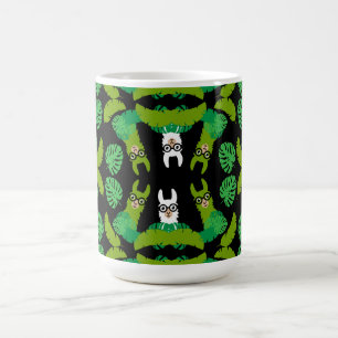Llama thema afdrukken magische mok