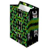 Llama thema afdrukken medium cadeauzakje (Voorkant Gekanteld)