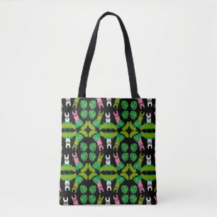 Llama thema afdrukken tote bag