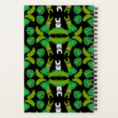 Llama-thema print notitieboek (Achterkant)