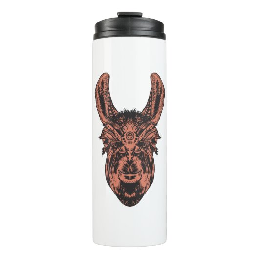 Llama Thermosbeker (Voorkant)