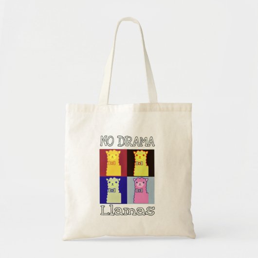 Llama Tote Bag (Voorkant)